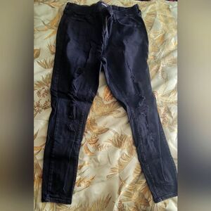 Torrid distressed skinny jeans